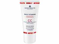 Sans Soucis Daily Vitamins Granatapfel CC Cream für gerötete Haut LSF 20 30 ml