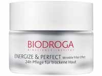 Biodroga Energize & Perfect 24h Pflege f&uuml;r trockene Haut 50 ml