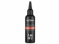 Alcina Color Gloss+Care Emulsion Haarfarbe 8.55 Hellblond Int.-Rot Haarfarbe 100 ml