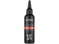 Alcina Color Gloss+Care Emulsion Haarfarbe 5.0 Hellbraun Haarfarbe 100 ml F17480