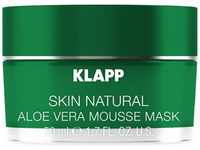 KLAPP Skin Care Science Klapp Skin Natural Aloe Vera Mousse Mask 50 ml Gesichtsmaske