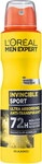 L'Or&eacute;al Men Expert Invincible Sport 72H Anti-Transpirant Deo Spray Deospray