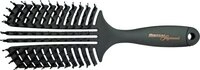 Hercules S&auml;gemann Kupfer Kollektion Curved Vent Brush schwarz 90 mm 9145