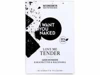 I Want You Naked Gesichtsseife Love Me Tender Kakaobutter & Macadamia-öl 100 g...
