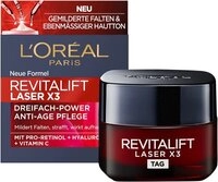 L'Or&eacute;al Paris RevitaLift Laser X3 Dreifach-Power Anti-Age Tag Gesichtscreme