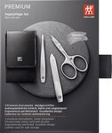 ZWILLING Beauty Taschen-Etui, Nappaleder, schwarz, 3-tlg