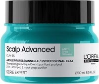 L'Or&eacute;al Professionnel Scalp Advanced Anti-Oiliness 2in1 Deep Purifier Clay 250