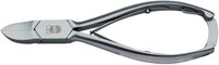 Erbe Selection Nagelzange Basic 14,5 cm, karierte Schenkel, rostfrei mattiert