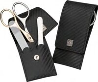 Erbe Collection Carbon Manik&uuml;re Lady Taschen-Etui