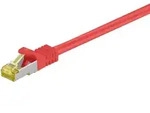 CAT 6a Netzwerkkabel mit CAT 7 Rohkabel, 500 MHz, S/FTP, LS0H, rot - L&auml;nge:...
