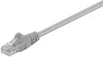 CAT 5e Netzwerkkabel, U/UTP, grau - L&auml;nge: 0,50 m