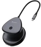 Verbatim Share My Screen, 4K30Hz, Drahtloser USB-C Streaming Adapter mit Hub