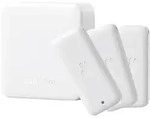 SwitchBot Hub Mini Set, Hub + 3x IP65 Temperatur- und Feuchtigkeitssensoren, WLAN +