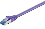CAT 6a Netzwerkkabel, S/FTP, LS0H, violett - L&auml;nge: 1,50 m