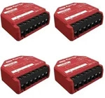 Shelly Plus 1PM Gen3, WLAN + Bluetooth Schaltaktor mit Messfunktion, 4er Pack