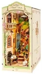getDigital Book Nook Blumenladen, Holzbausatz, 164 Teile, batteriebetrieben