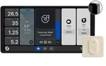 Shelly Wall Display X2 + BLU H&T, 6,95 LCD, Android, silber