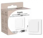 Aqara Light Switch H2 EU, 2 Button, 1 Channel, Matter, Thread, Zigbee, Strommessung