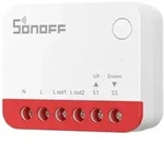 Sonoff MINI-ZBRBS Smart Roller Shutter Switch, 2-Kanal Rolladen-Schaltaktor, Zigbee