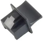 RJ-45 Staubschutz f&uuml;r Buchse, ABS-Kunststoff, Steckmontage, wiederverwendbar -
