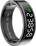 Colmi R12 Smart Ring mit Display, &uuml;berwacht Herzfrequenz, Schlaf &...