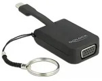 USB Type-C Adapter zu VGA (DP Alt Mode), Schl&uuml;sselanh&auml;nger