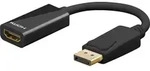 Goobay DisplayPort 1.2 Adapterkabel, DP Stecker auf HDMI Buchse, 4K 60Hz, vergoldet,