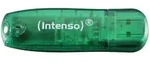 Intenso Rainbow Line USB 2.0 Stick 8GB gr&uuml;n