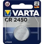 VARTA Knopfzelle Lithium CR2450, 1er Blister