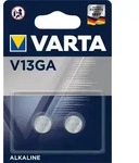 VARTA Knopfzelle Alkaline LR44 / V13GA, 2er Blister