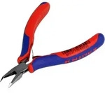 Knipex Elektronik-Vornschneider, Vanadiumstahl geh&auml;rtet, kleine Facette, 120mm