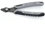 Knipex Electronic Super Knips Seitenschneider, Werkzeugstahl, ohne Facette, 125mm -