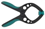 WOLFCRAFT PRO 60 Federzwinge, 60 mm Spannweite, 1.200 g Haltekraft, GFK
