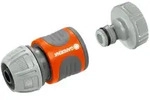 GARDENA Pumpen-Anschlu&szlig;satz, 13 mm (1/2), Inhalt: 1 x Hahnst&uuml;ck, 1 x Schlauchst&uuml;ck