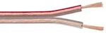 Lautsprecherkabel transparent CU, 10 m, Querschnitt 2 x 0,5 mm2