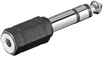 Klinken Adapter 3,5mm Stereo Klinkenkupplung - 6,3mm Stereo Klinkenstecker