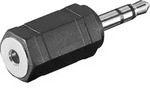 Klinken Adapter 2,5mm Stereo Klinkenkupplung - 3,5mm Stereo Klinkenstecker