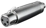 XLR-Adapter, XLR-Buchse (3-Pin) - Cinch-Buchse