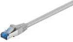 CAT 6a Netzwerkkabel, S/FTP, LS0H, grau - L&auml;nge: 2,0 m