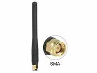 ISM 433 MHz Antenne SMA 2,5 dBi omnidirektional flexibel schwarz