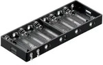 Batteriehalter f&uuml;r 10x Mignon AA mit L&ouml;tanschluss
