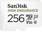 SanDisk High Endurance microSDXC UHS-I U3 Speicherkarte + Adapter 256GB