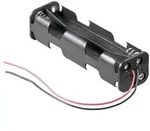 Batteriehalter f&uuml;r 8x Mignon AA 2+2/2+2 mit 150mm Anschlusskabel
