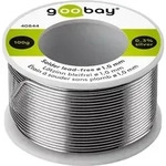 goobay L&ouml;tzinn, bleifrei, &oslash;1,0mm - Gewicht: 100g Rolle