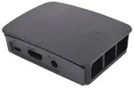 offizielles Raspberry Pi Geh&auml;use schwarz/grau f&uuml;r 3 Modell B / B+