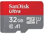 SanDisk Ultra microSDHC A1 120MB/s Class 10 Speicherkarte + Adapter 32GB