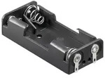Batteriehalter f&uuml;r 2x Microzellen AAA mit L&ouml;tanschluss
