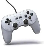 8BitDo Pro 2 USB Gamepad f&uuml;r Windows & Switch, Grey Edition