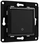 Shelly Wall Switch, 1-fach, schwarz