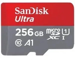 SanDisk Ultra microSDHC A1 150MB/s Class 10 Speicherkarte + Adapter 256GB SanDisk Ultra microSDHC A1 150MB/s Class 10 Speicherkarte + Adapter 256GB